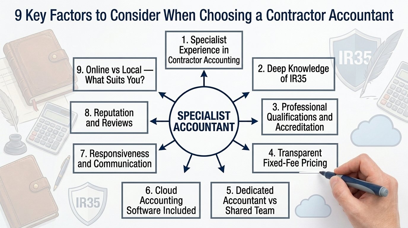 Key reasons why contractors need a specialist accountant